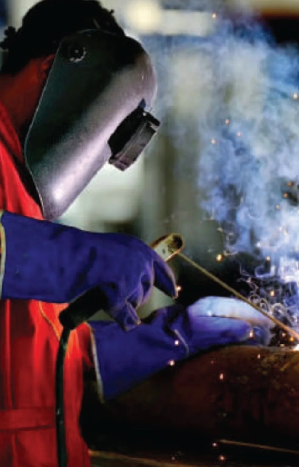 Welding work